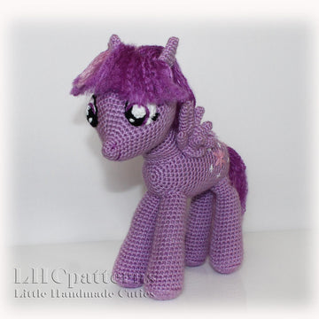 Twilight Sparkle Pony Horse Crochet Pattern