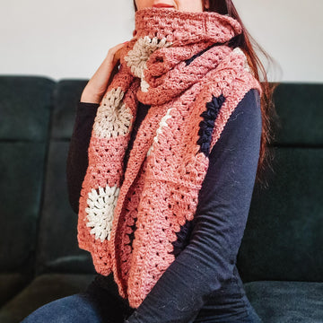 Rustic Petal Scarf