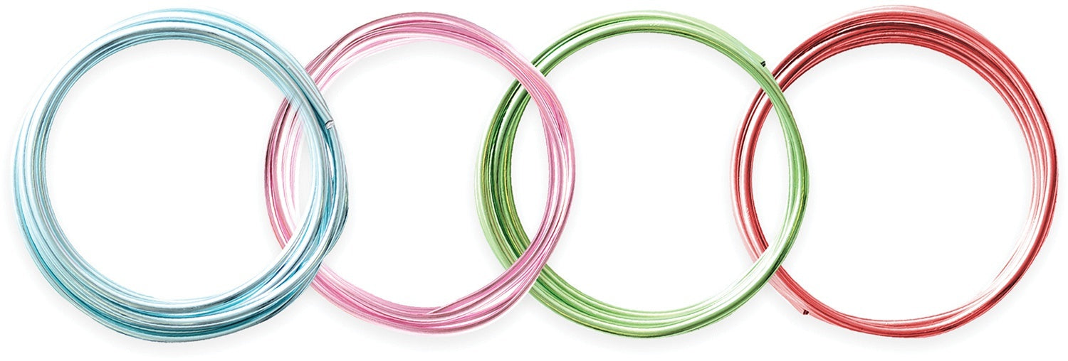 We R Memory Keepers Big Happy Jig 2.5mm Wire 4pcs - Multi Color