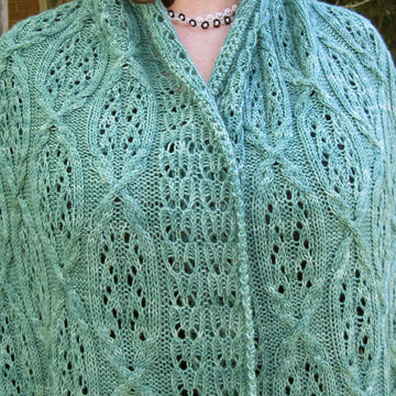 Buzen Cable Lace Shawl