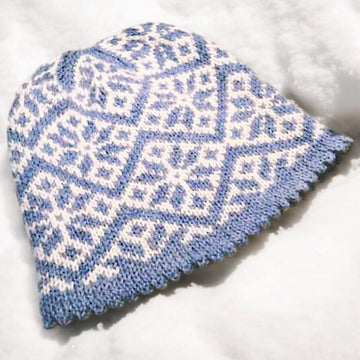 Paper Snowflakes Hat