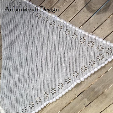 Vintage Clematis Shawl