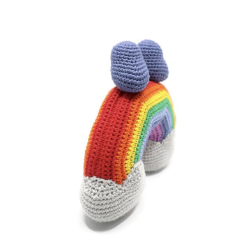 Rainbow and Lovebirds Amigurumi