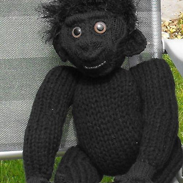Cilla The Ugly Baby Gorilla Superfast knitting pattern