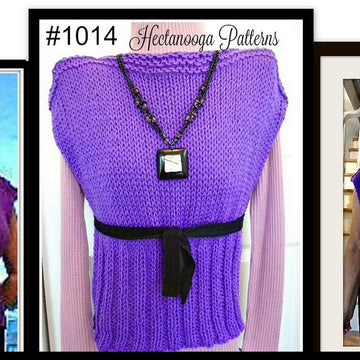 1014- purple sweater