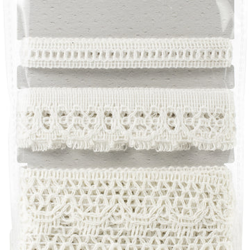 49 And Market Lacey Trims - White