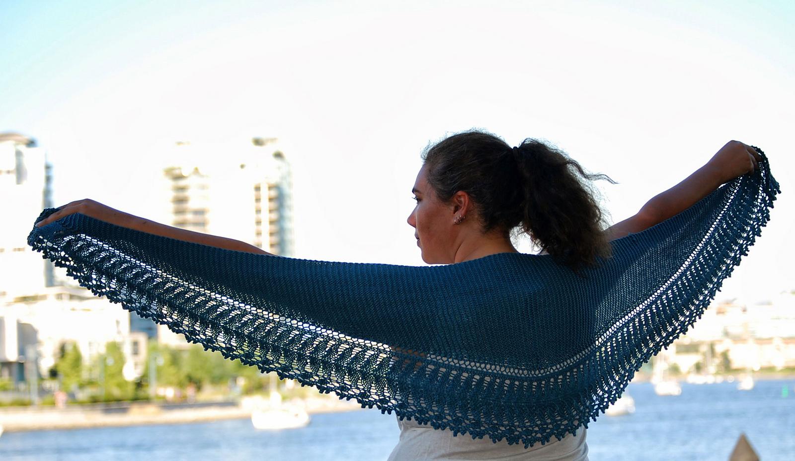A Modern Victorian Shawl