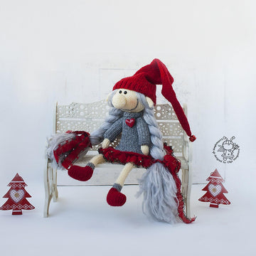 Christmas girl  elf doll