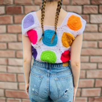 Sun Crochet Top