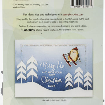 Penny Black Creative Dies - Tree Border 5.8"X2.7"