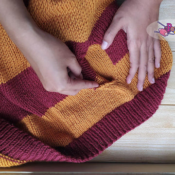 Striped Sweater with Pocket