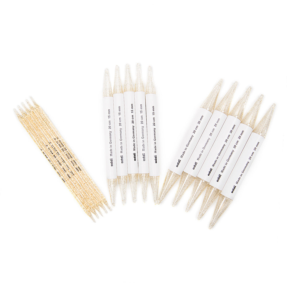 AddiChampagner Double Pointed Needles 20cm