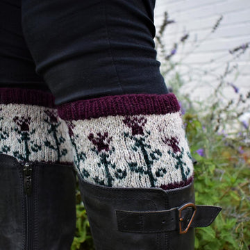 Thistle Boot Cuffs
