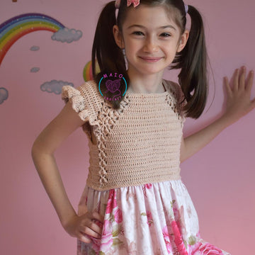Rose Fabric Dress