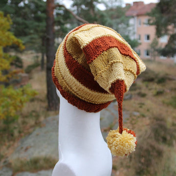 Pointy Pompom Hat