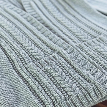 Willow leaves cardigan