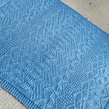 Zig Zag Sampler Blanket