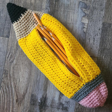 Pencil shaped pencil case