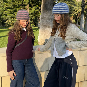 Brushed Mohair Beanie