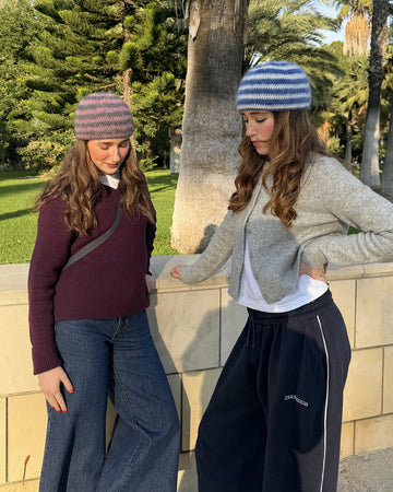 Brushed Mohair Beanie