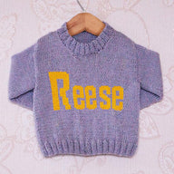 Intarsia - Reese Moniker Chart - Childrens Sweater