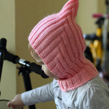 Elf Pixie Ribbed Balaclava