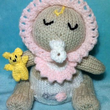 Baby Girl choc orange cover / toy