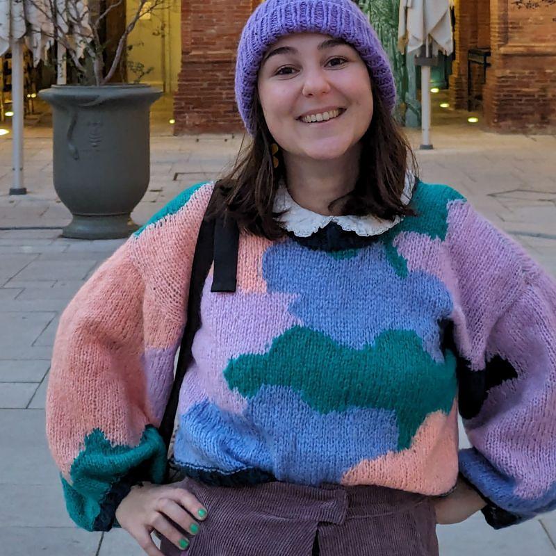 Splashie: The Colorful Sweater