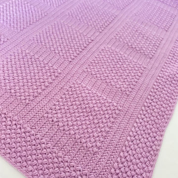 Woven Squares Baby Blanket