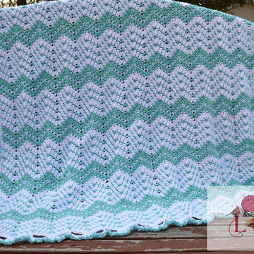 Strips of Chevron Blanket