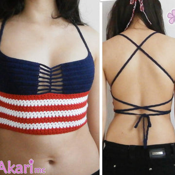 4 crochet crop tops pack _ PCT1
