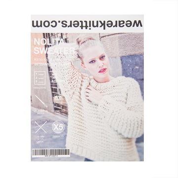 Sticker - Nolita Sweater in We Are Knitters The Wool