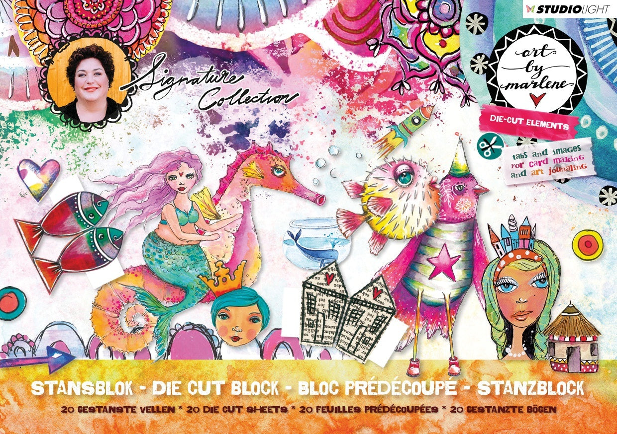 Studio Light Art By Marlene 3.0 Die-Cut Block A5 - NR. 04