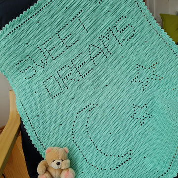 Sweet Dreams Filet Blanket