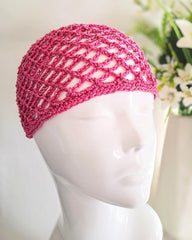 Diamond Mesh Party Skull Cap