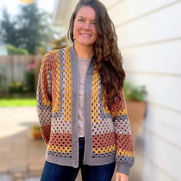Elowen Hexagon Cardigan