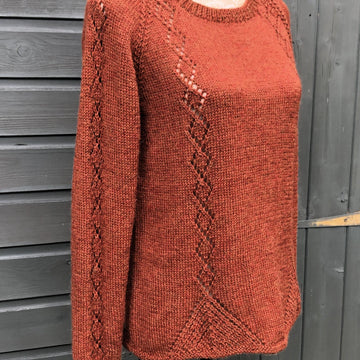 Cinnamon Raglan Sweater
