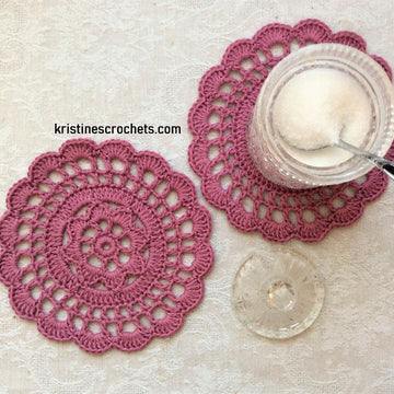 Floral Rose Coaster
