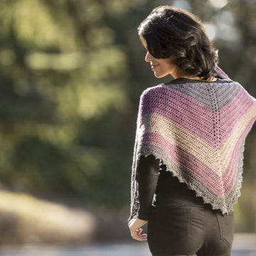 Dark Sky Shawl in Cascade Yarns Whirligig - DK603 - Downloadable PDF