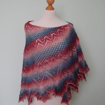 Flame of love shawl