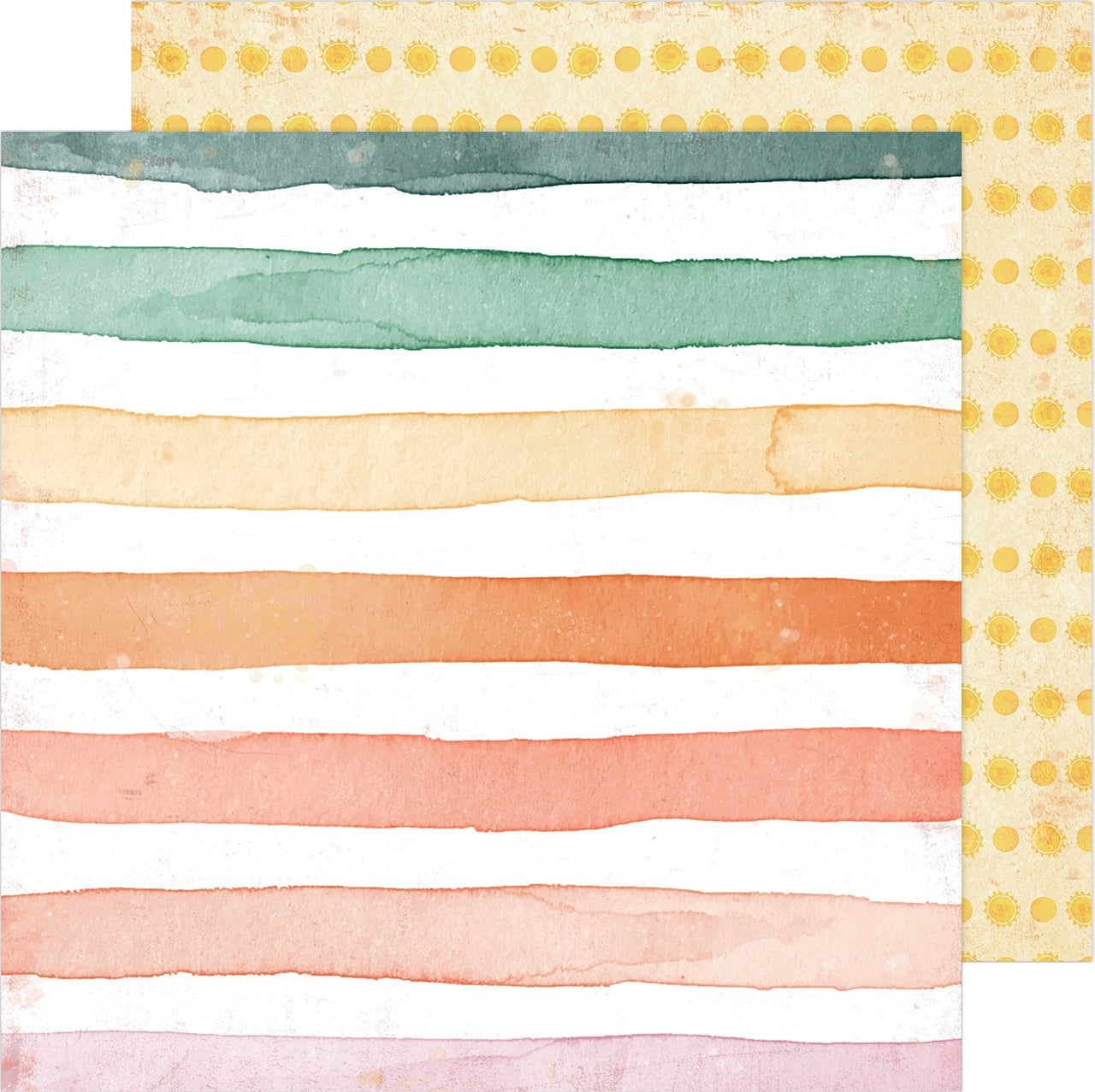 American Crafts Heidi Swapp Storyline Chapters Double-Sided Cardstock 12" 25/Pkg - Sunnyside