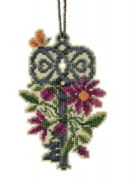 Mill Hill Spring Key Cross Stitch Kit - 3.5.inw x 5in