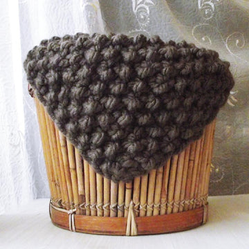 Textured Chunky knit baby blanket