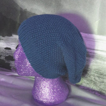 Moss Stitch (Seed Stitch) Slouch Hat