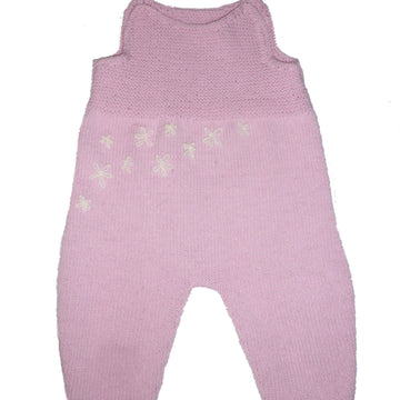 Strickanleitung Babystrampler Lina in den Größen50 bis 80, für Fortgeschrittene