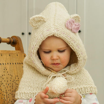 Popi polar bear hood