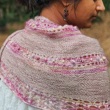 Rose Bed Shawl