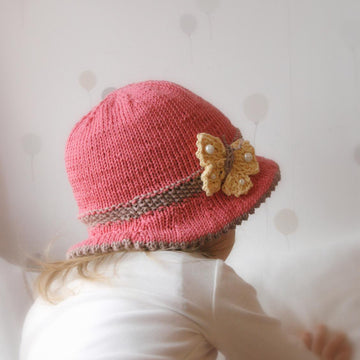 Mary sun brim hat