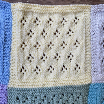 Lace Patchwork Blanket