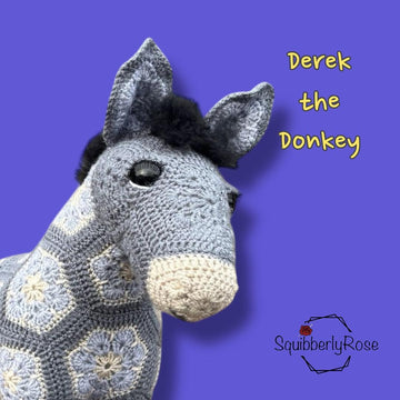Derek The African Flower Donkey